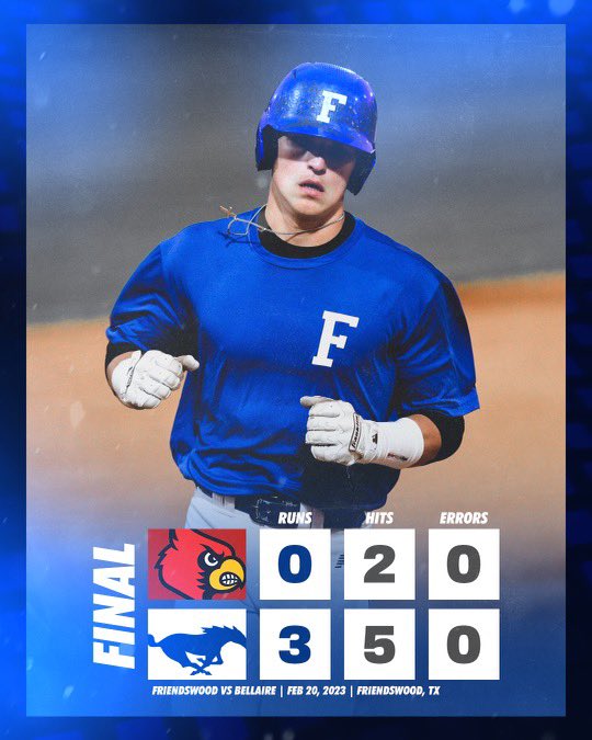 Friendswood Baseball tweet media