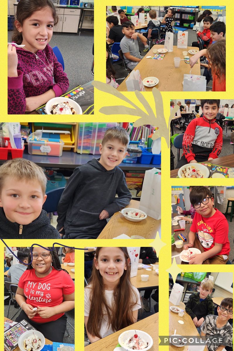 Students tracked the raw ingredients that go into making a banana split....then enjoyed the final product!  <a href="/kosienm/">Michelle Kosieniak</a> <a href="/CheetahChamps/">Cheetah Champions</a> <a href="/CSPrincipalD93/">Corinne McCabe</a> #ccsd93