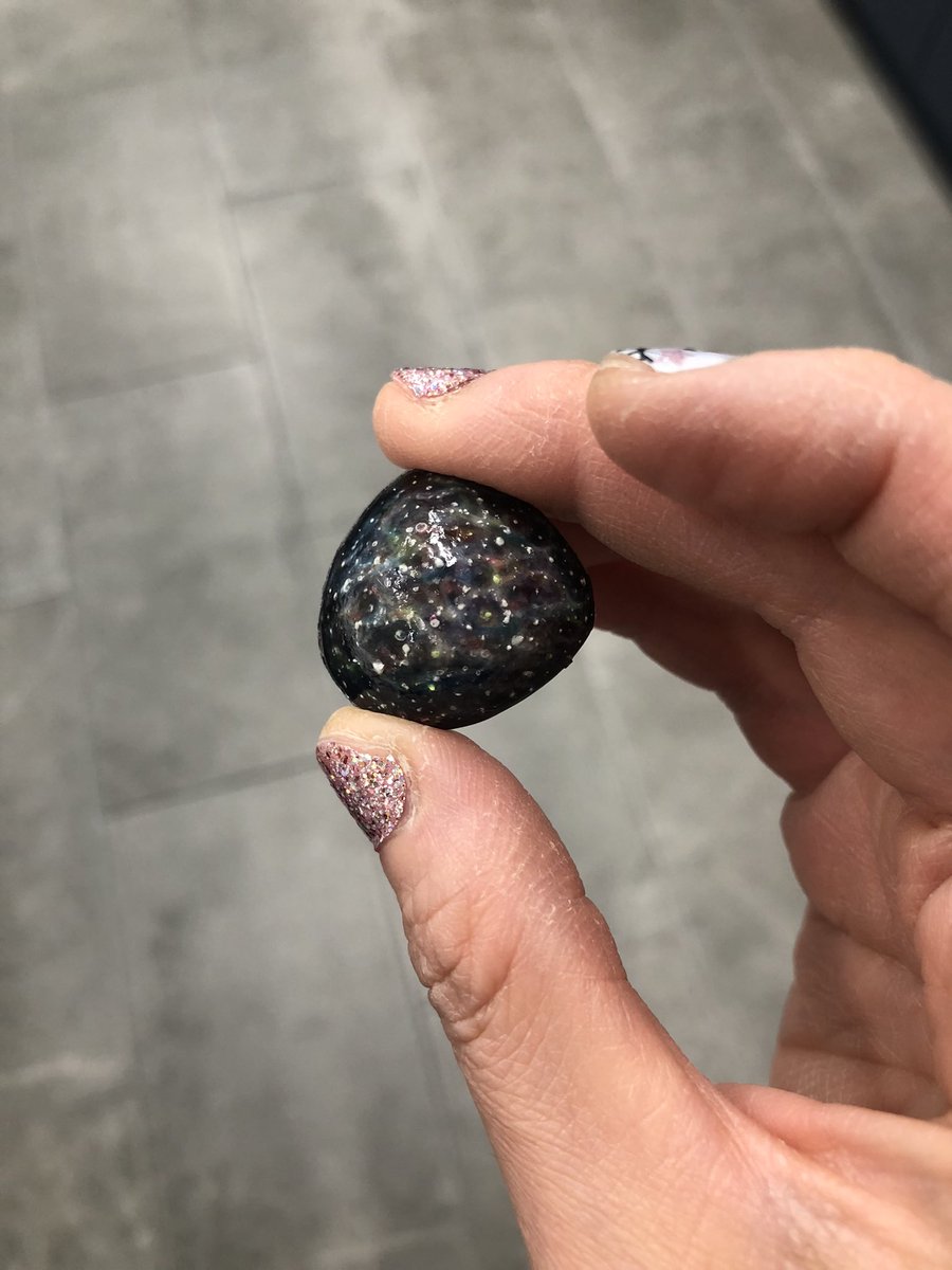 prostheticslab's tweet photo. This glow in the dark eye 🤩🤩 (galaxy with glow in the dark stars) https://t.co/WfLkVrlmgL