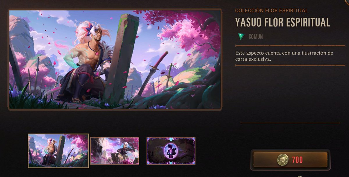 *Sorteo de Legends of Runeterra*
Cortesía del programa del programa de #LeaguePartner de LoR, traemos esta semana el sorteo de 10 skin de Yasuo Flor Espiritual, para participar solo deben seguir esta cuenta y responder con su Riot Tag.

Sorteo este lunes 27.