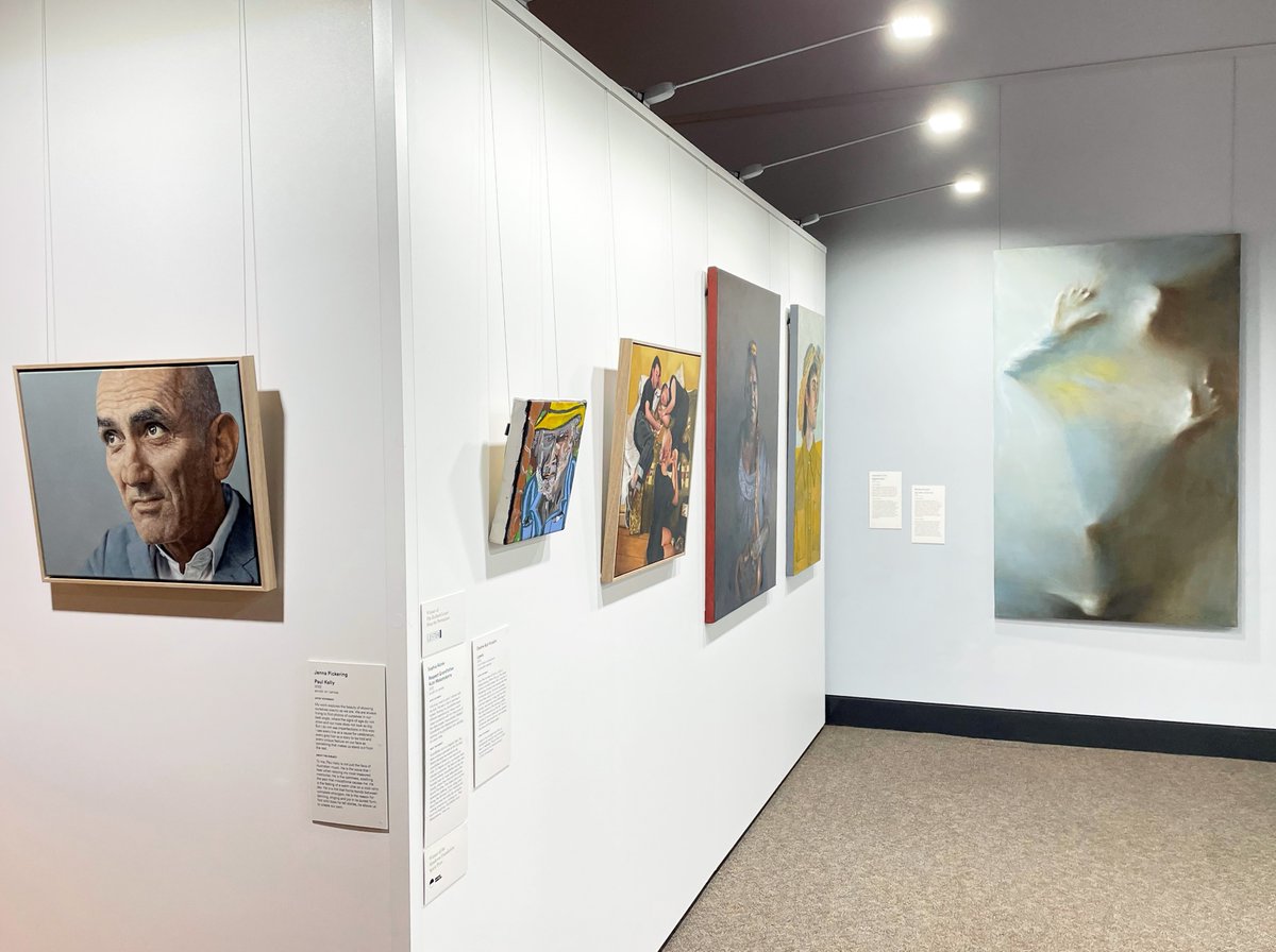thelesterprize's tweet photo. We are thrilled to be partnering with the @City_Joondalup, who are hosting a selection of portraits from the 2022 Lester Prize exhibition.

The works are on show at the Joondalup Library until Saturday 11 March. https://t.co/DWaswvxoJQ