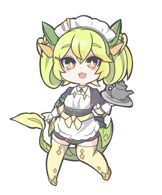 オレ、オクリ…メイドさん…スキ… #これを見た人はメイドをTLに放流しよう 