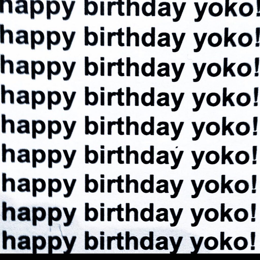 tomorrowstarted's tweet image. Art vs commerce one always wins out… ⁣happy birthday yoko 🙌

#yokoono #johnlennon  #thebeatles #seanlennon