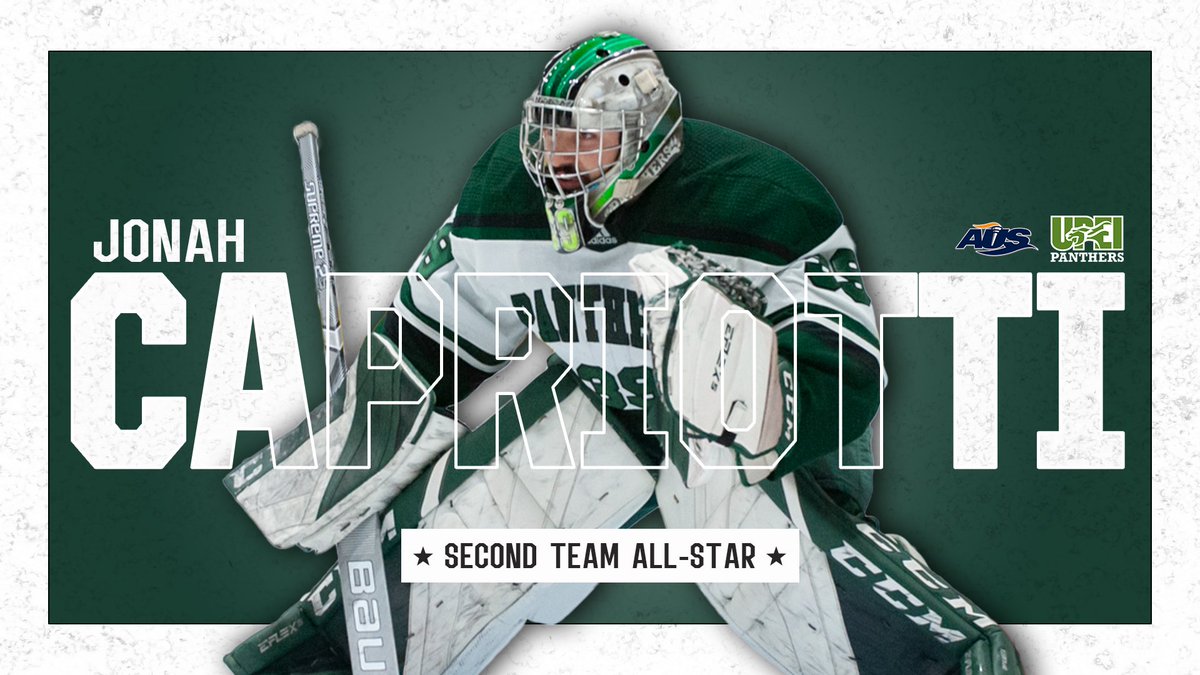 ⭐SECOND TEAM ALL-STAR⭐

This fourth-year netminder has been a stable force between pipes and is a big reason why the Panthers have been so successful. This season he owned a 2.50 GAA and a .915 SV%.

Congrats to first-time all-star, JONAH CAPRIOTTI!👏

#GoPanthersGo | #AllStar