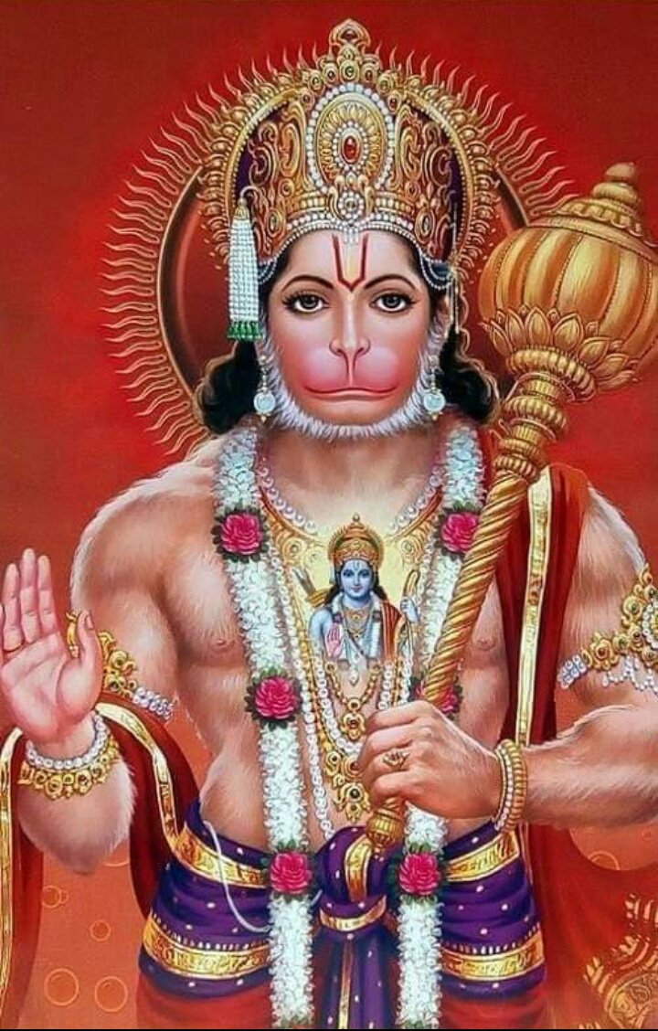 piedpiperlko's tweet photo. अतुलितबलधामं हेमशैलाभदेहम्-- 
दनुजवनकृशानुं ज्ञानिनामग्रगण्यम् | 
सकलगुणनिधानं वानराणामधीशम्--
रघुपतिप्रियभक्तं वातजातं नमामि।
जय श्री राम 🙏
जय बजरंगबली 🙏
सुप्रभात 🙏 https://t.co/3kpSW23CRQ