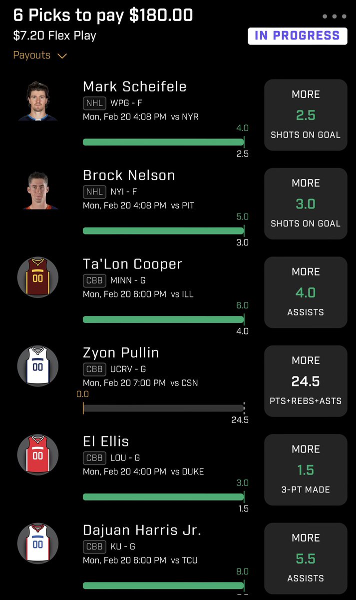 DfsRep's tweet image. Zyon Pullin just pulled through 💰💰
#prizepicks