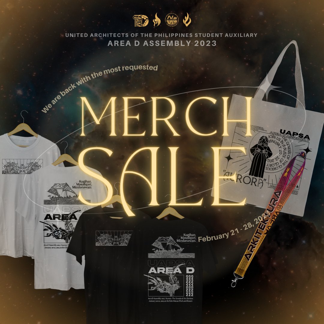 uapsaAreaD's tweet photo. 4th batch of ADA 2023 merch <3

For those who want to purchase, just visit the following link:
https://t.co/orOZXxm275 https://t.co/64pijdjLpI