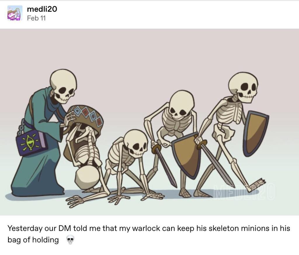 epicdndmemes's tweet photo. #dnd #ttrpg https://t.co/X9iPxuFPPk