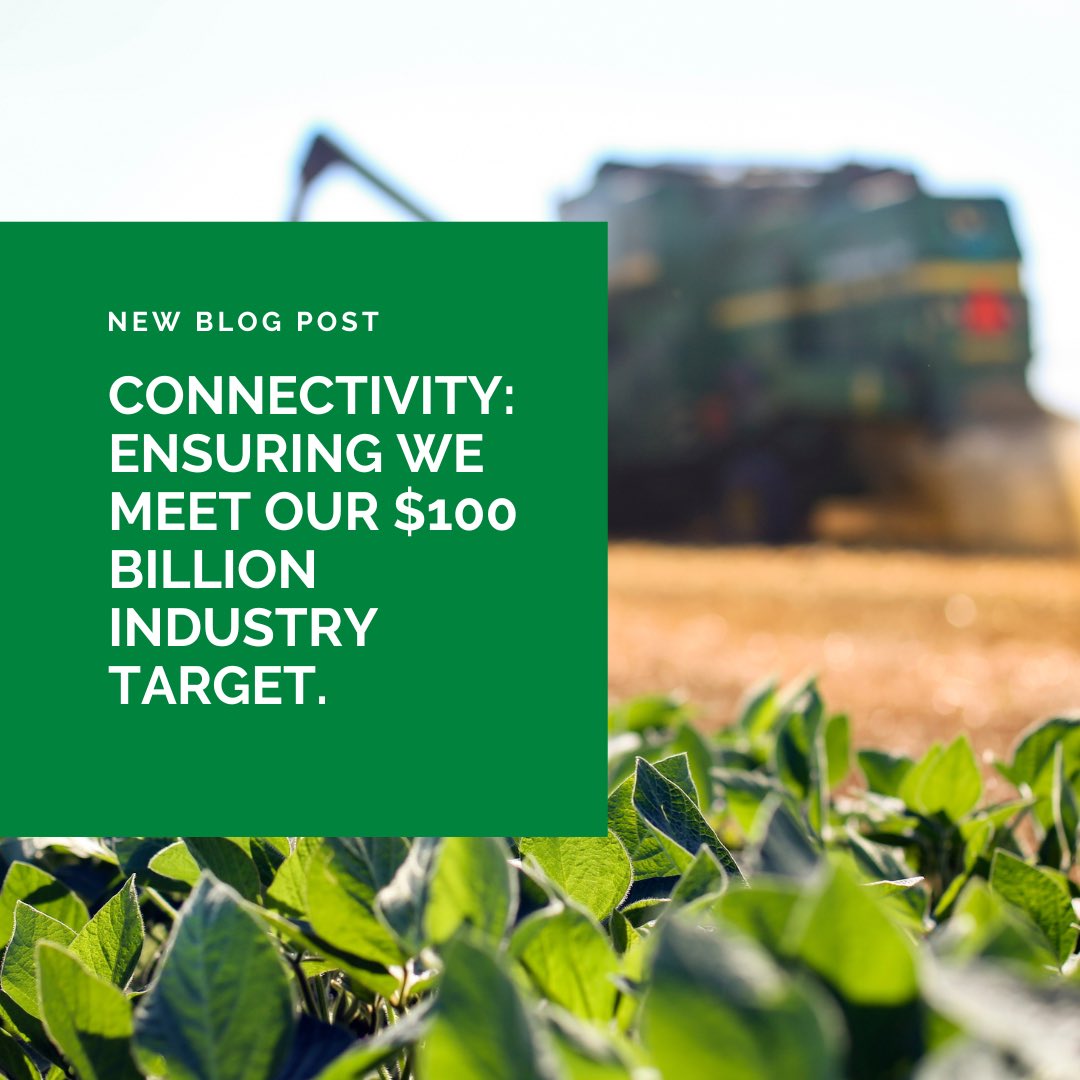 Connected Farms (@connectedfarms) on Twitter photo The Australian agricultural industry has set an ambitious target: $100 billion per annum in farm gate output by 2030. The farm gate output for 2020-21 was $65 billion, a shortfall of $35 billion. So how do we reach that target by 2030? We explore that topic in our latest blog. The Australian agricultural industry has set an ambitious target: $100 billion per annum in farm gate output by 2030. The farm gate output for 2020-21 was $65 billion, a shortfall of $35 billion. So how do we reach that target by 2030? We explore that topic in our latest blog.