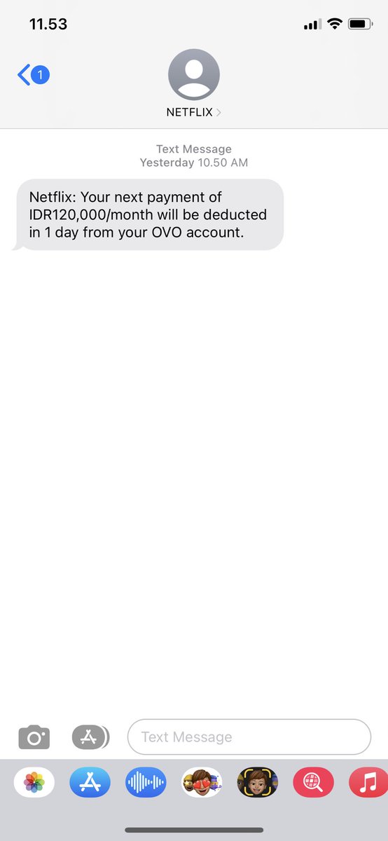 JulieKoo_'s tweet photo. @IndiHomeCare halo saya mau nanya soal netflix yg billed ke indihome yg baru saja sy OK kan dgn cs telkom. Di account netflix sy mmg sdh tertera “billed thru indihome” tp kenapa sy masi terima sms di bawah ini ya? Tlg segera konfirmasikan thanks https://t.co/bm7mNGQPoO