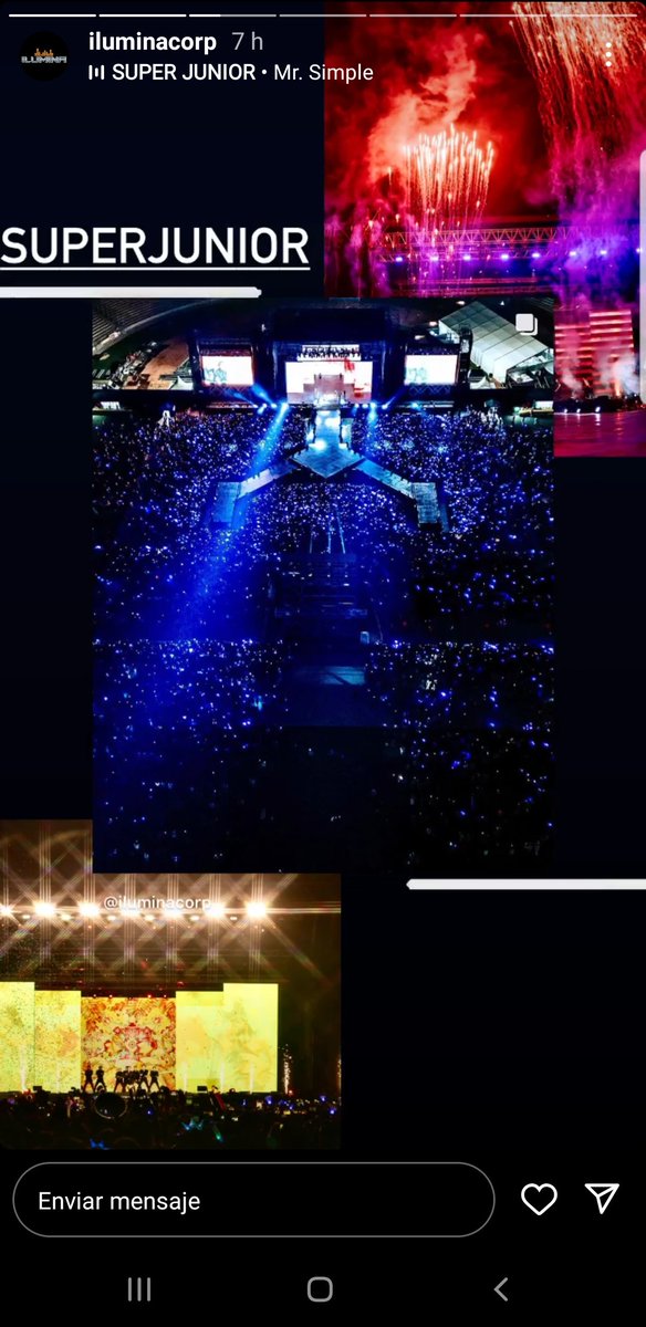KillariSJPeru's tweet photo. Iluminacorp , la empresa encargada de la iluminación y sonido del SS9 in Perú,  ha publicado historias y fotos increíbles de @SJofficial  también los colocó en su feed 

Dejen lindos comentarios 💙 

Link: https://t.co/n44tkt4O8b https://t.co/q8ow00Gmu6
