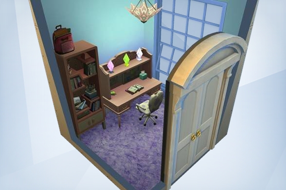 SajiSims's tweet photo. Doing Homework Room! Finishing up my #DecBuild22 challenge rooms since I have a working computer again lol #ShowUsYourBuilds https://t.co/5PGjEIx6Oi