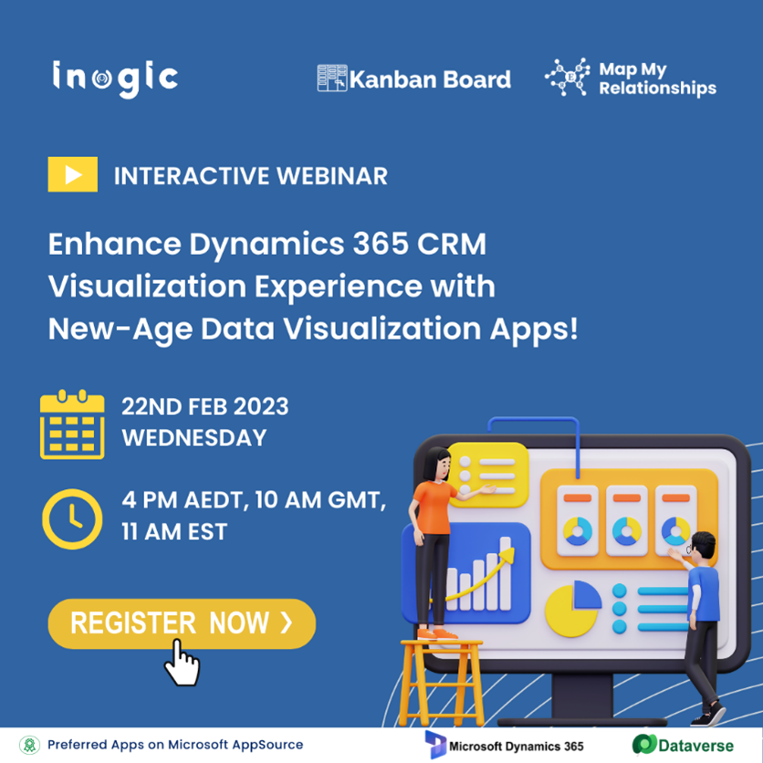 Powerthon's tweet image. Want to take your #Dynamics365CRM visualization to the next level? 
Join our webinar to learn about #DataVisualization apps that can help you enhance insights
✏️ow.ly/XTX650MWTvw 
Save the date!
#kanban #kanbanboard #kanbanview #mindmap #mindmapview #msdyn365 #dynamics365