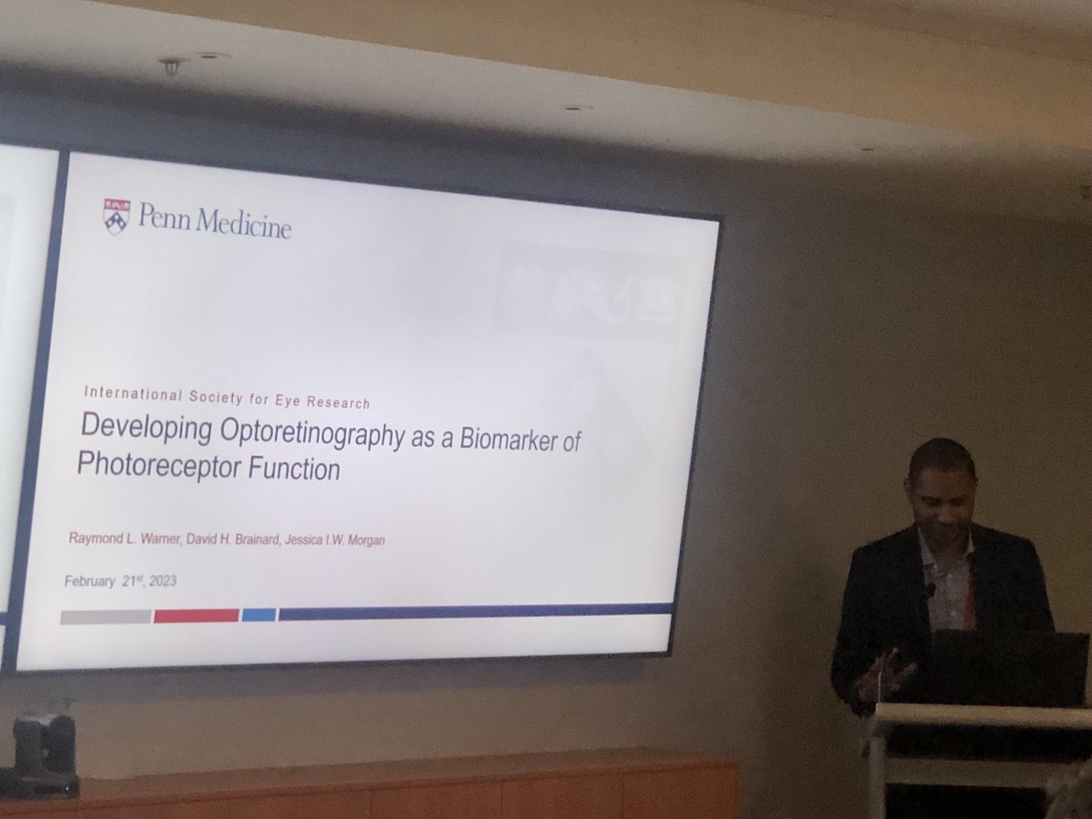 Fantastic paper by ⁦<a href="/RaymondWarner56/">Raymond Warner, Ph.D</a>⁩! So pleased to have Ray represent the Morgan Lab at #Iser2023! #AdaptiveOptics #optoretinography