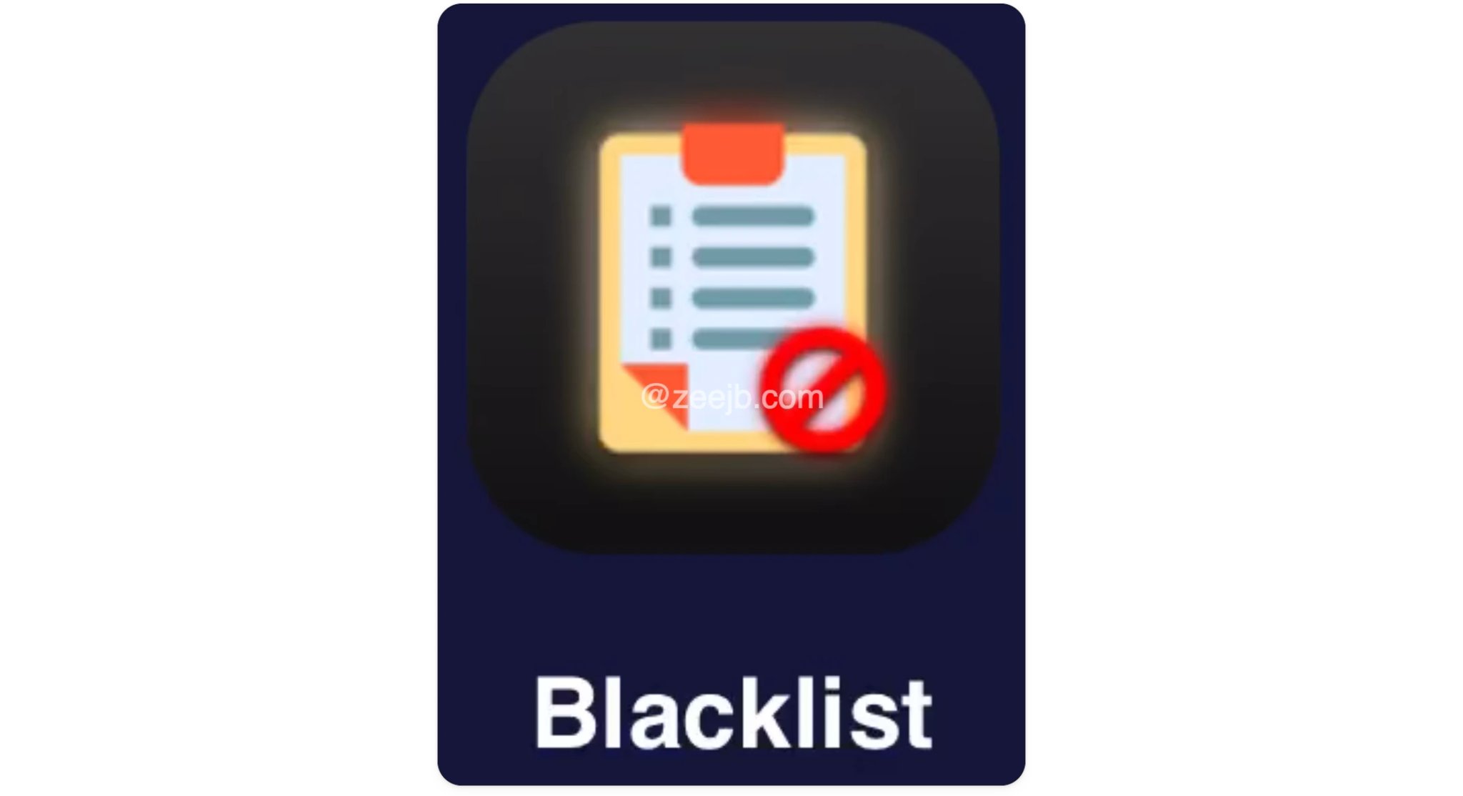 Blacklist - unable to verify fixer icon