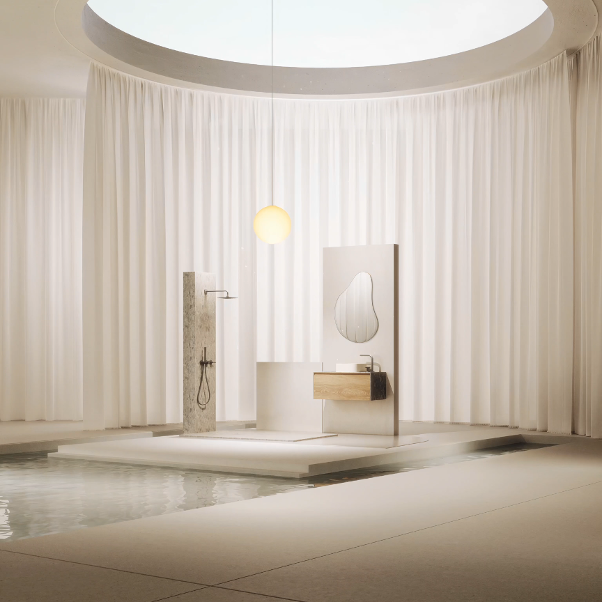Dekton's tweet photo. Today, architect and designer Daniel Germani reinterprets the code of this classic material to design Vicenza Kode, an avant-garde series of the Pietra Kode collection.
https://t.co/NeUcHL2BuY
---
#Dekton #DektonPietraKode #DektonByCosentino #TimelessBeauty #StoneDekoded https://t.co/utBpvpvaiP
