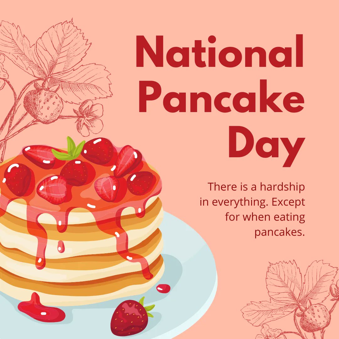 RMPlantServices's tweet photo. Happy Pancake Day! 🥞⁠
⁠
We hope you all have a wonderful day, filled with pancakes with your favourite topping!!! 😋⁠
⁠
Whether it's strawberries 🍓, blueberries 🫐, banana 🍌, golden syrup or maple syrup! 🤤

Everything is better with pancakes! 🥞⁠
⁠
#pancakeday https://t.co/di868X3PWv