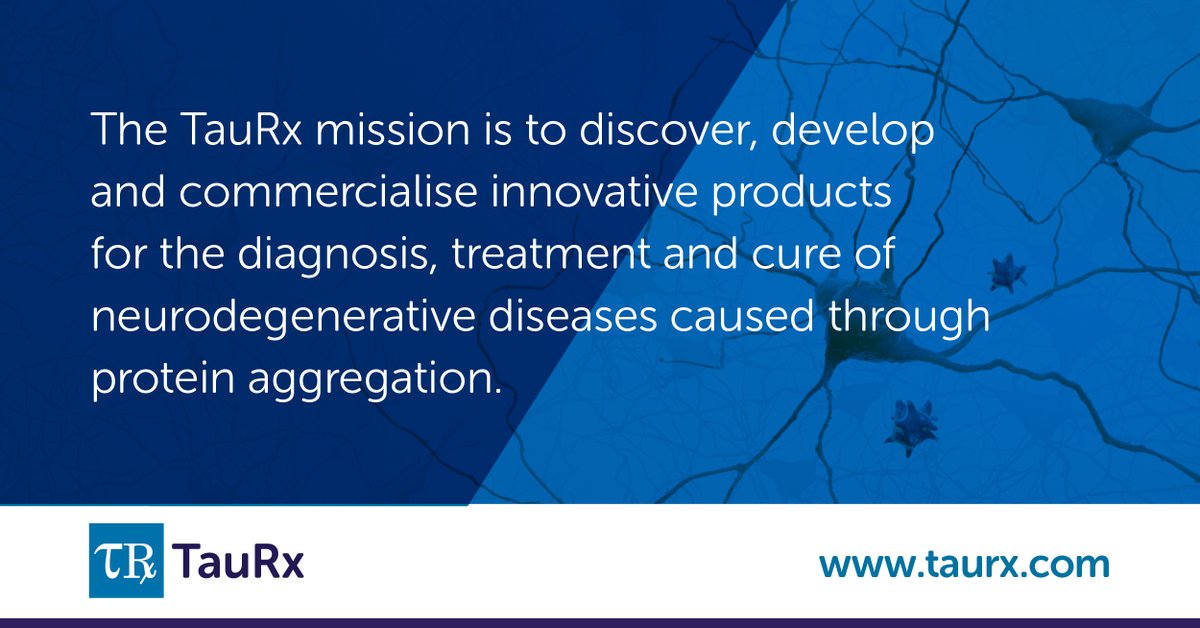 TauRx's tweet photo. For almost 30 years, we’ve been researching a potential treatment to slow the rate or prevent decline in Alzheimer’s disease by #targetingtau. Being one of the greatest unmet medical needs, our research has the potential to impact millions of lives: https://t.co/M4QGgg9DwJ https://t.co/nTUkG8ATjc