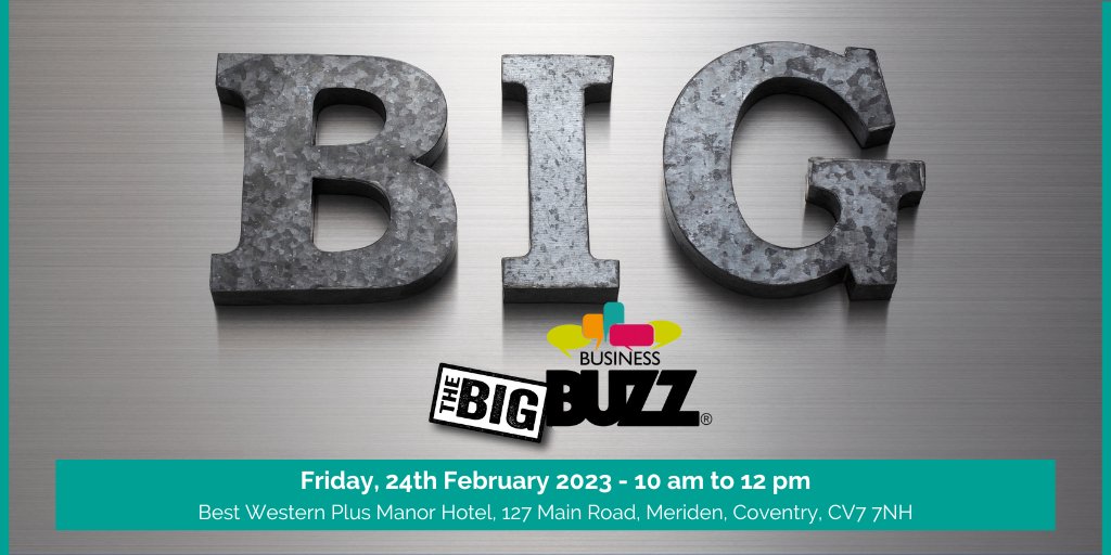 At the #BIGBuzz our #keynote #speaker in @Dubries1 Discover the power of #laughteryoga for your business. get you tickets for a BIG morning of #networking at @ManorMeriden on Friday, 24th February 2022 here: ow.ly/7OAc50LUj5t. 10 am to 12 pm. @BizBuzzWarks @BizBuzzHQ