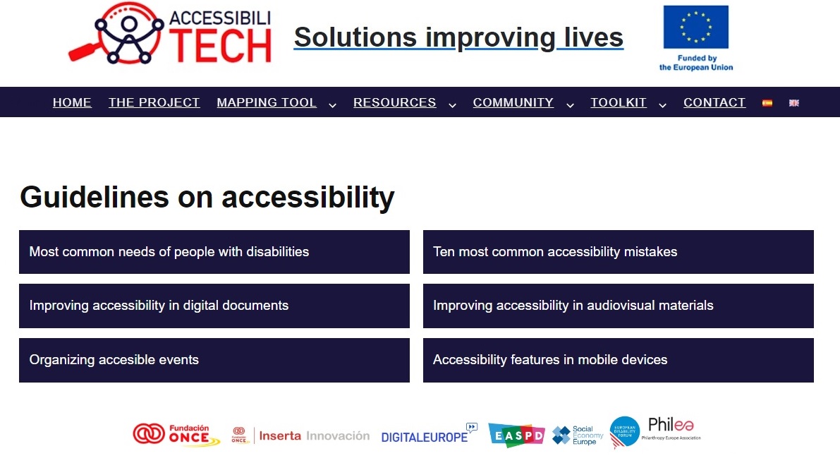 fresno_es's tweet image. ¿Has visto el Toolkit del proyecto 🇪🇺 #accessibilitech? 👀

💡 Nos parecen muy útiles estas 6 guías para mejorar la #accesibilidad y crear contenidos con la tecnología.

↪ Por ejemplo, en mejorar documentos digitales, evitar errores u organizar eventos: bit.ly/3jLkBLw