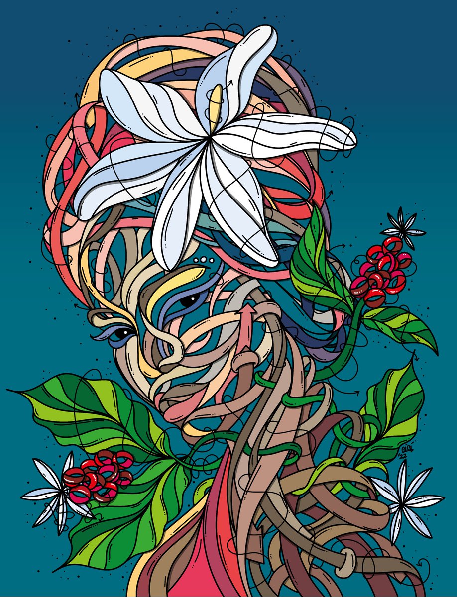 CAWMVMT's tweet image. Those Eyes Series of 4. A tribute to a woman and her beauty. Entwined with coffee flowers and leaves. 
NFT Info:
Artist: @TheCiciArtist 
Price: 0.34 Eth
foundation.app/@CAWMVMT/cvs/2

@lionheadbeans 
#joinCAW #CanvasCAW #NFTUtilities