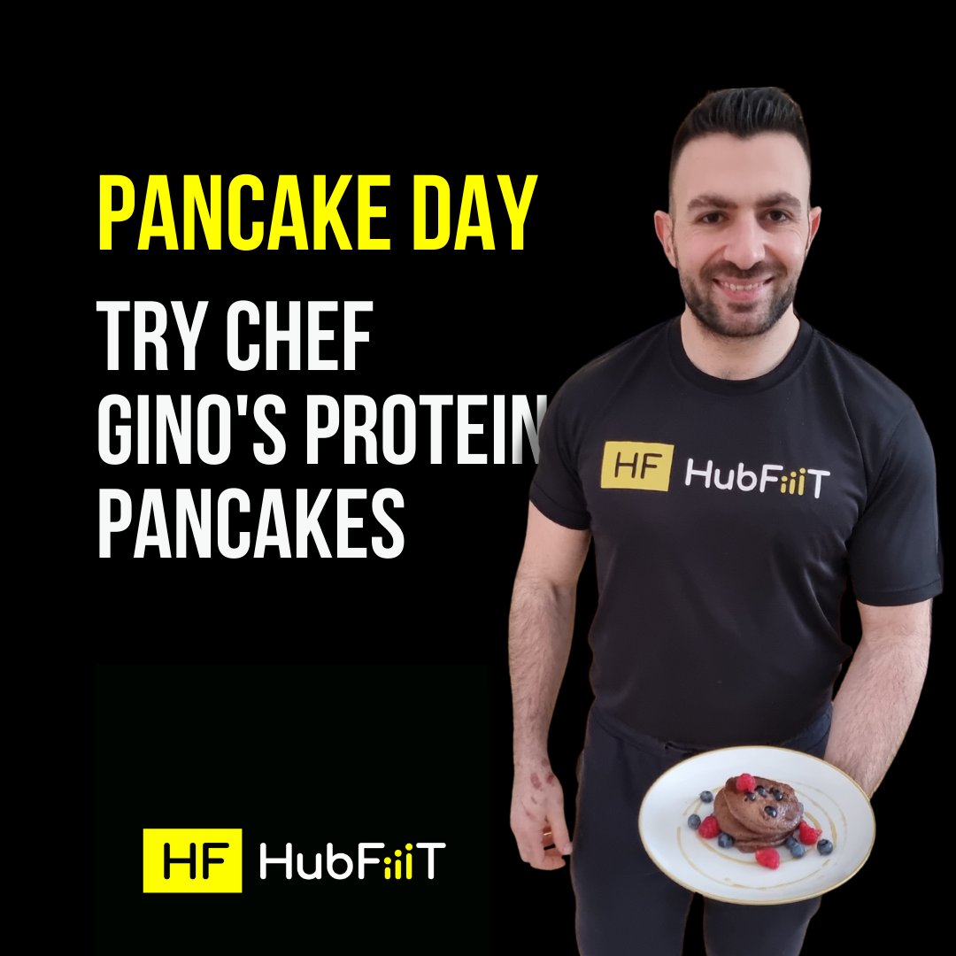 HubFiiiT's tweet photo. It’s Pancake Day and we have the perfect recipe for you! 🥞

Over on our YouTube channel, Chef Gino shows you how you can make healthy, high-protein pancakes for you to celebrate the occasion 😋

The link is below - go and check it out! 👇

 #corporateidentity #wellbeing https://t.co/4WxIL4vonO