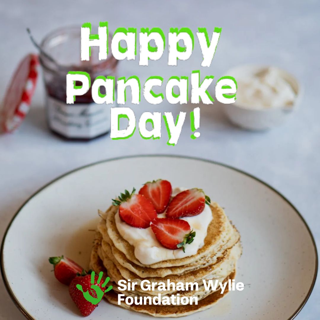 SirGWFoundation's tweet photo. Happy Pancake Day! 🥞💚 #sirgrahamwyliefoundation #sgwf #PancakeDay https://t.co/UbsK310kSw