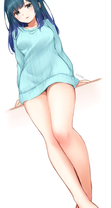 #太ももは太いから太ももっていうんだよ ももぉ…… 