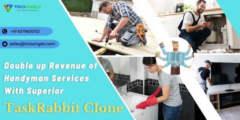 Gomezbilli1's tweet image. It's a great time to increase the revenue of the handyman services.  trioangle.com/taskrabbit-clo… #TaskRabbitCloneScript #ThumbtackClone #ThumbtackCloneScript #OndemandServiceMarketplace #TaskRabbitCloneApp #ThumbtackCloneApp #AppsLikeTaskRabbit #AppsLikeThumbtack #SimilarToTaskRabbit