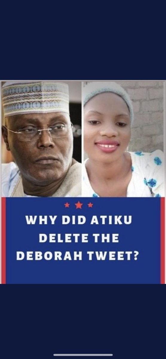 YAIKUUB's tweet photo. Before you go cast your vote; Remember that @atiku deleted that tweet. #RejectPDP #RejectAtikuOkowa https://t.co/OOJ6lnHdWp