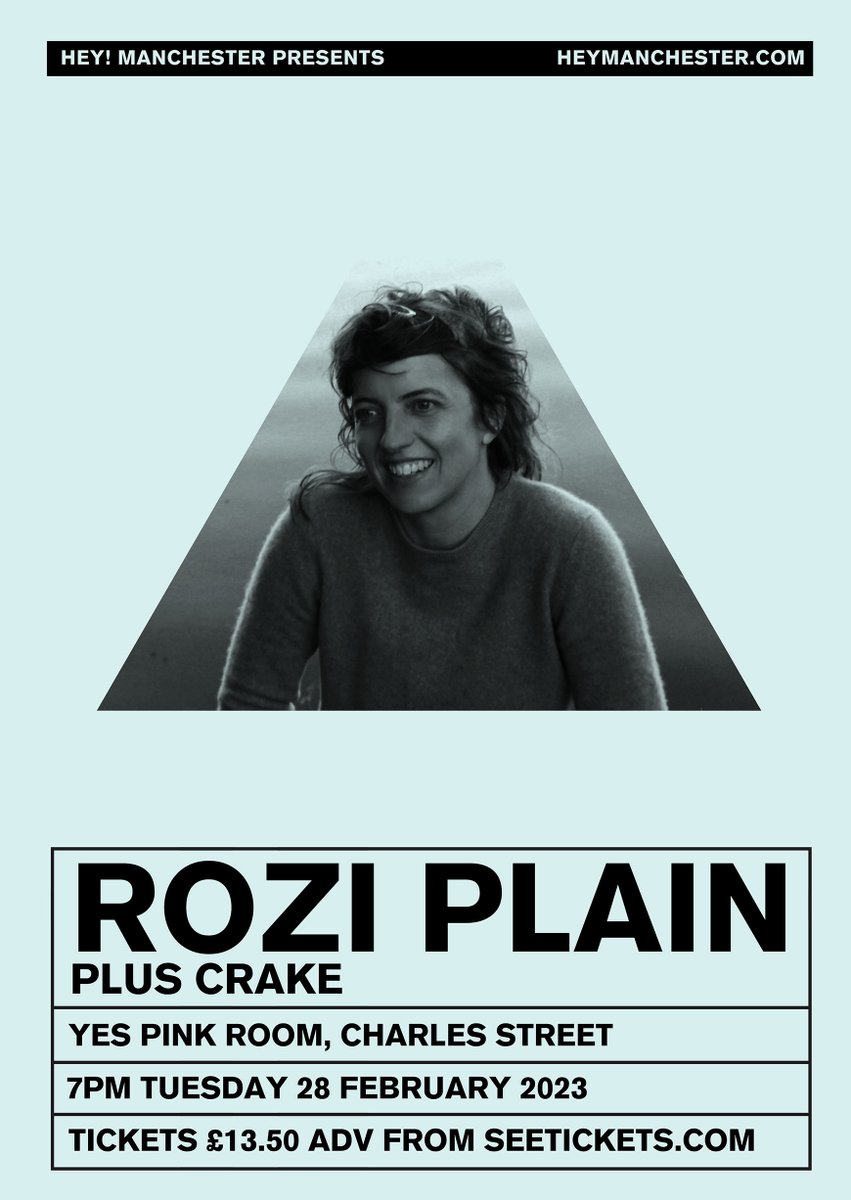 heymanchester's tweet photo. LAST CHANCE: Only a handful of tickets are left for @ROZIPLAIN and @Whatsthecrake at @yes_mcr a week today - read more and book ASAP: https://t.co/Qer5QxWPwr https://t.co/5XllyGPyZj