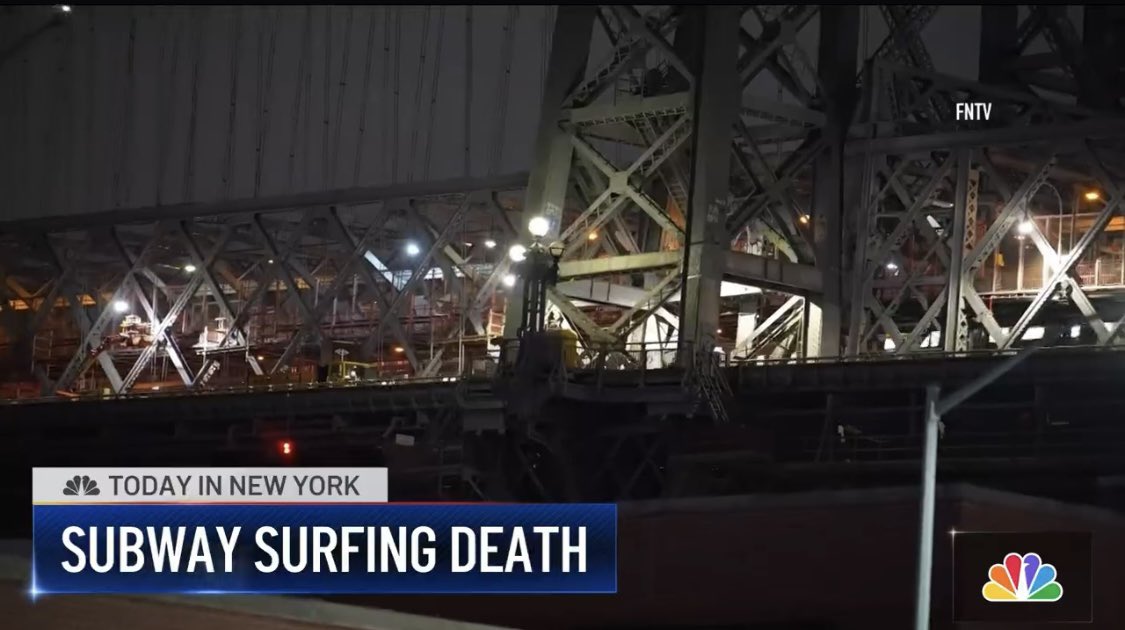 A 15-year-old is dead after #SubwaySurfing The troubling trend seeing a major increase in incidents in NYC on @NBCNewYork