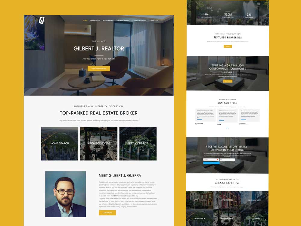 Another Client Work: Gilbert J. Guerra Realtor

Site Link: germenlearn.listglobals.com

My Portfolio: nayancse.xyz

#realestatedeveloper #realestatebusiness #elementor #wordpress #websitedesign #elementorwebsite #elementorwebsite #realtor