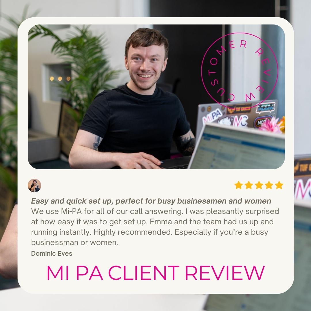 We are here to make your life easy and ensure each day runs as smoothly as possible! 😄 

The onboarding process with us is very efficient and quick, hand over those tasks and let us do the hard work!