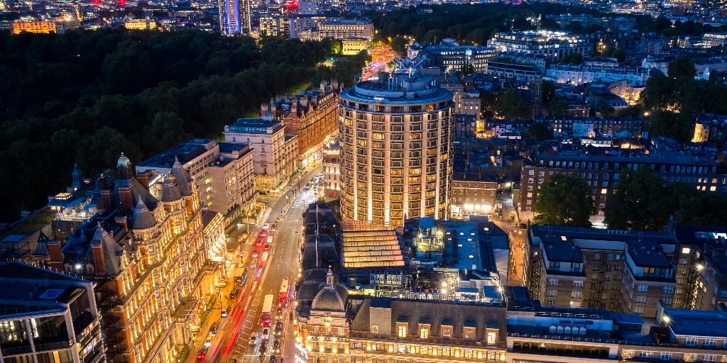 Is there a more spectacular sight than London at night?