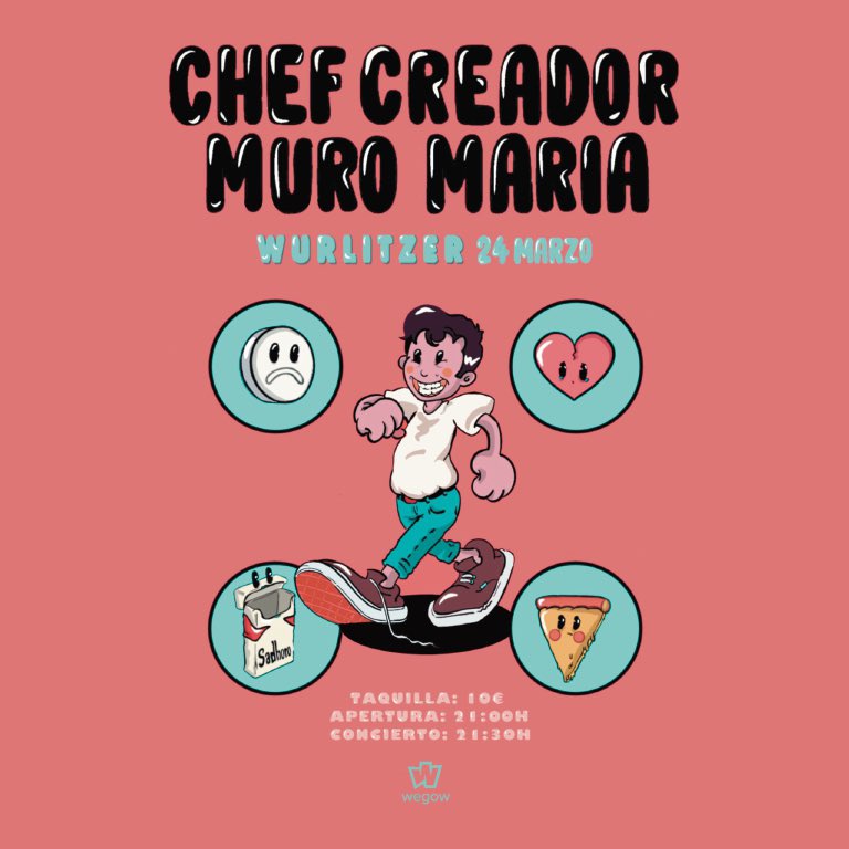 Chef Creador (@chefcreador) on Twitter photo El 24 de marzo estamos con <a href="/MuroMaria_/">Muro María</a> en la <a href="/wurlitzerballro/">Wurlitzer Ballroom</a> aaaaaaaaaa tickets cutt.ly/w33SvKV El 24 de marzo estamos con <a href="/MuroMaria_/">Muro María</a> en la <a href="/wurlitzerballro/">Wurlitzer Ballroom</a> aaaaaaaaaa tickets cutt.ly/w33SvKV