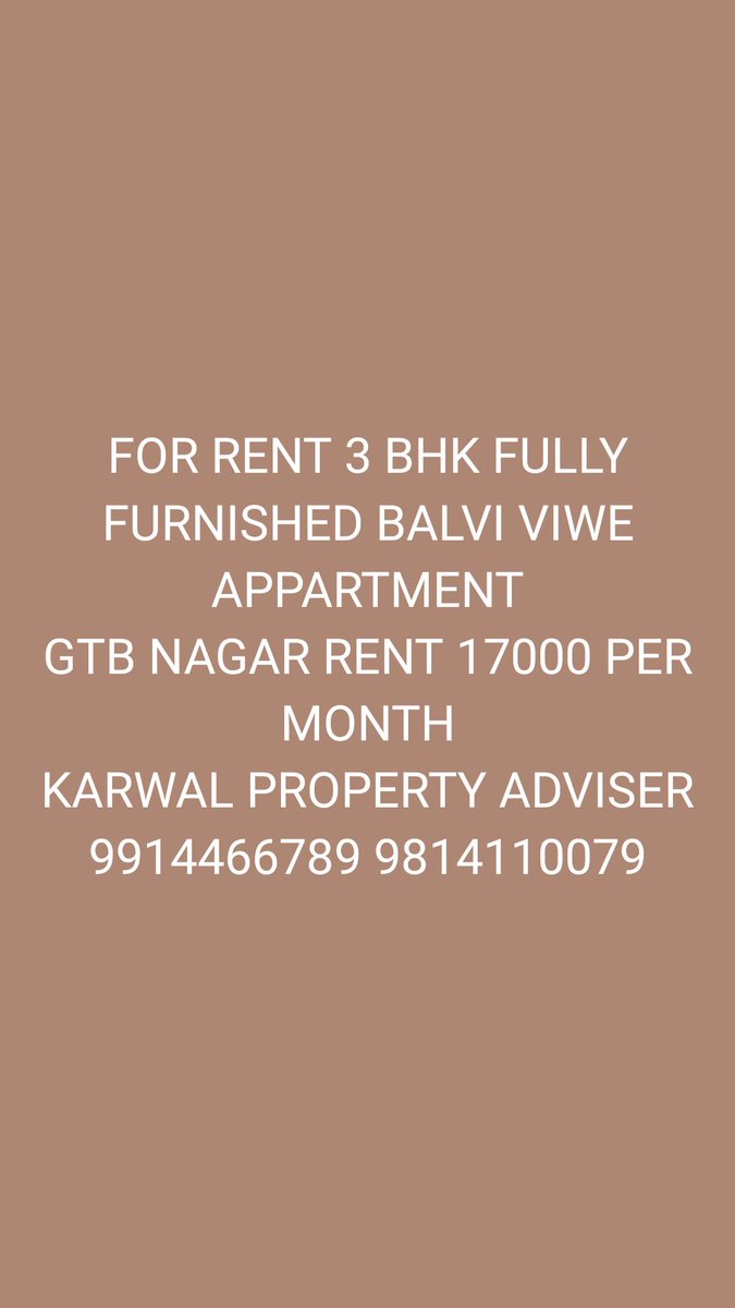 karwalproperty's tweet photo. https://t.co/HYGKroGXuA