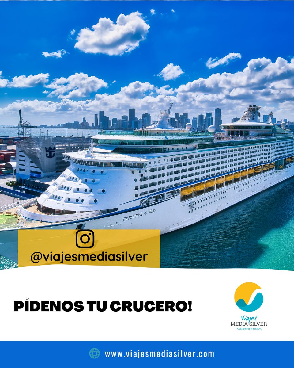 Ofertas en cruceros MSC y Costa Cruceros, pedid vuestro presupuesto y le garantizamos el mejor de nuestros precios.

Más información en info@viajesmediasilver.com

#viajes #MSC #Santorini #mykonos #crucero #vacaciones