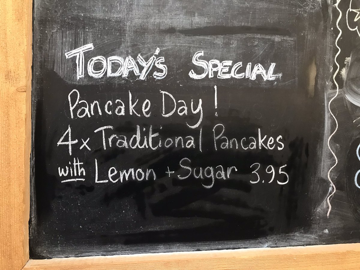 artcafe1's tweet photo. Shrove Tuesday or Pancake Day, either way we are serving our pancakes in the traditional way with lemon &amp; sugar… yum! #mersea #merseaisland #PancakeDay #essex #theartcafe #reallyhomemade https://t.co/51gikvt37s