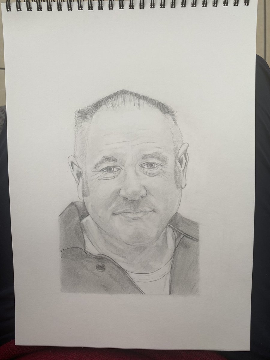 chapperspaulr's tweet photo. @KBJWhitstable Good morning Keith. I doubt it will make you cry but here is a little sketch I have done this morning. Thank you for making us smile 😊 https://t.co/tvjywMfg0L