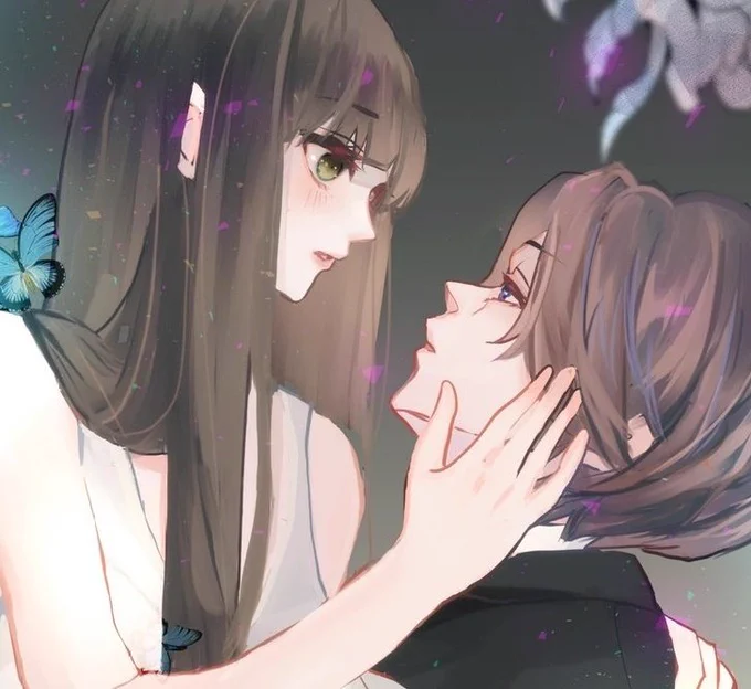 「蝶の恋」   #イラスト