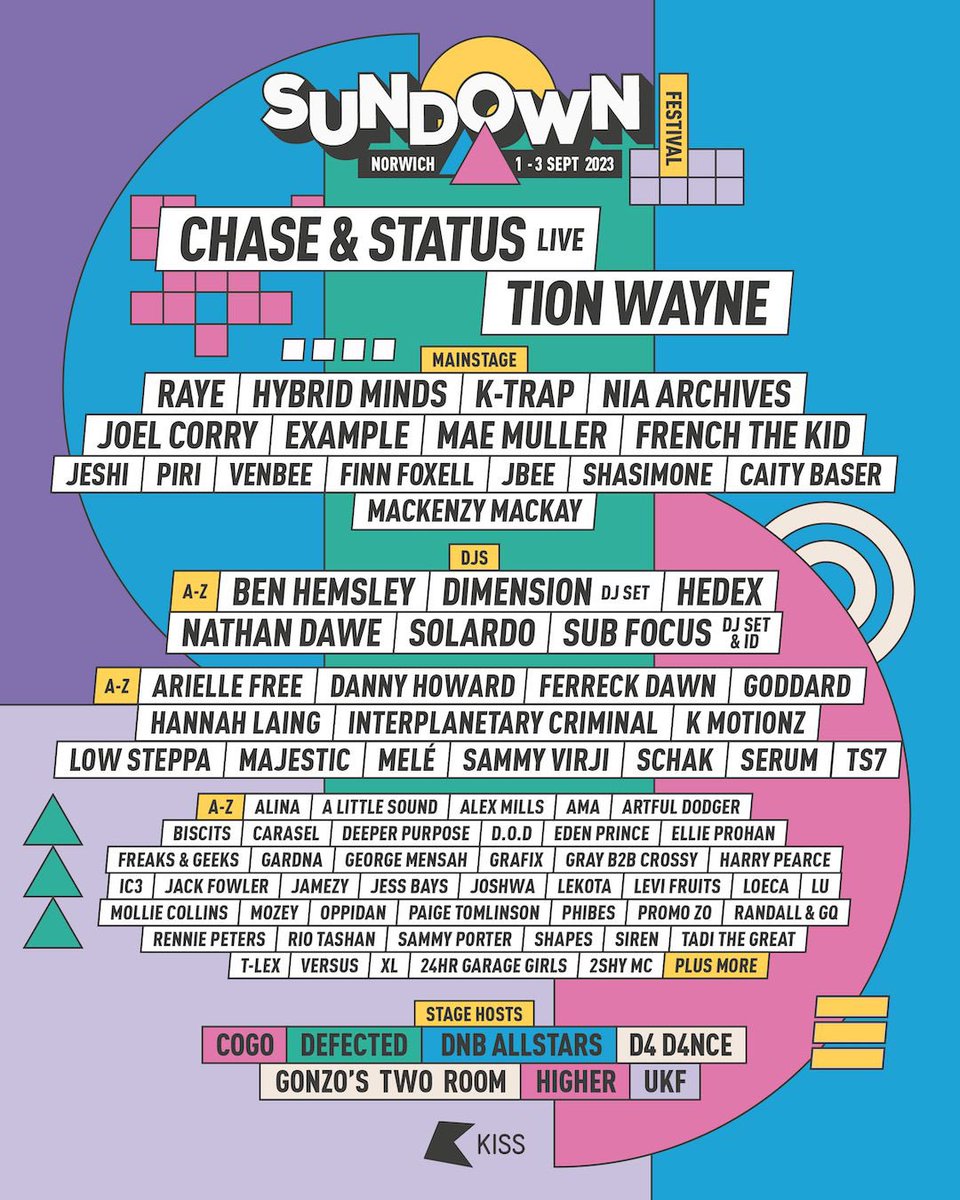 Catch me back at <a href="/SundownUK/">Sundown Festival</a> in Norwich again this year. Always goes off up there. Save the date.. 1st-3rd Sept 2023✌🏻✌🏻