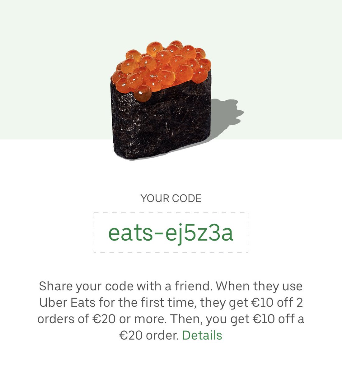 CmpteFan's tweet photo. CODE UBER EAT 15€Euro : eats-ej5z3a
Pour les nouveaux comptes !
Si vous avez déjà un compte créer en un nouveau avec le num de quelqu’un d’autre et régalez vous #UberEatsPromoCode #UberEats https://t.co/GNwQ7bk0XY