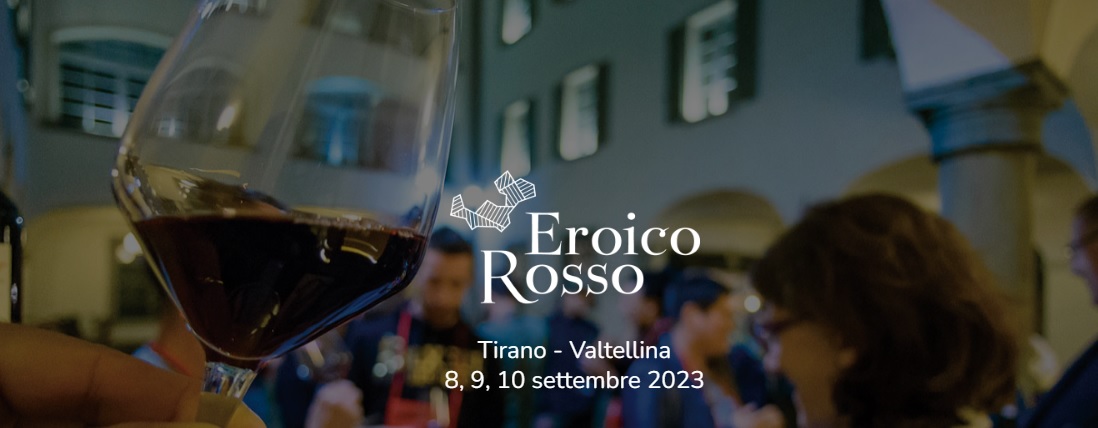 Non prendete appuntamenti, 
l'8, 9 e 10 settembre torna a #Tirano Eroico Rosso, l'unico festival dedicato allo #Sforzato di #Valtellina DOCG.

Info e programma presto su eroicorosso.it