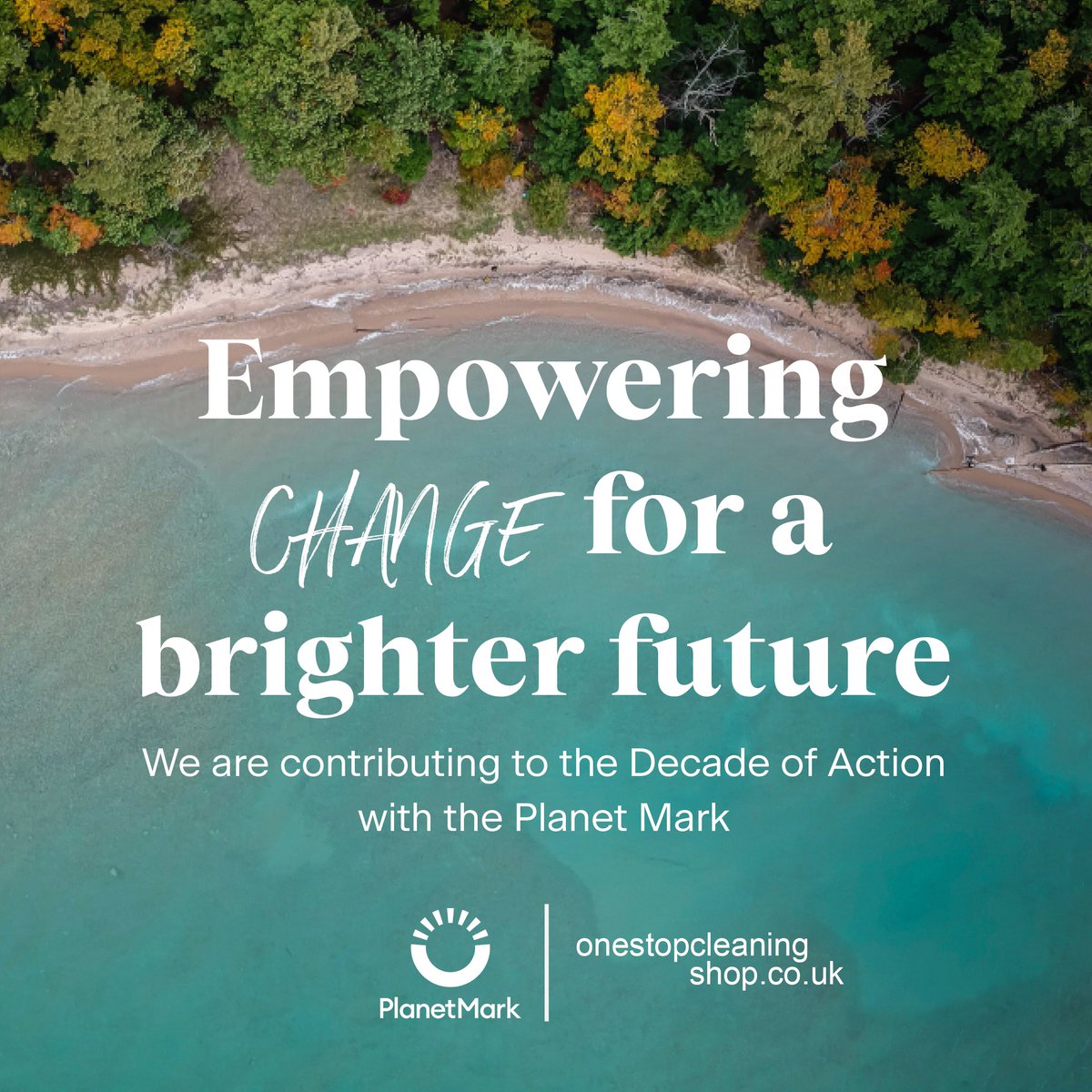 I'm proud to announce that One Stop Cleaning Shop has achieved @ThePlanetMark  Year 2 Business Certification. 💙🌍

#cleaning #business #sustainability #carbonfootprint #carbonreduction #coolearth #climatecrisis #businesssustainability #brighterfuture #planetmark #decadeofaction