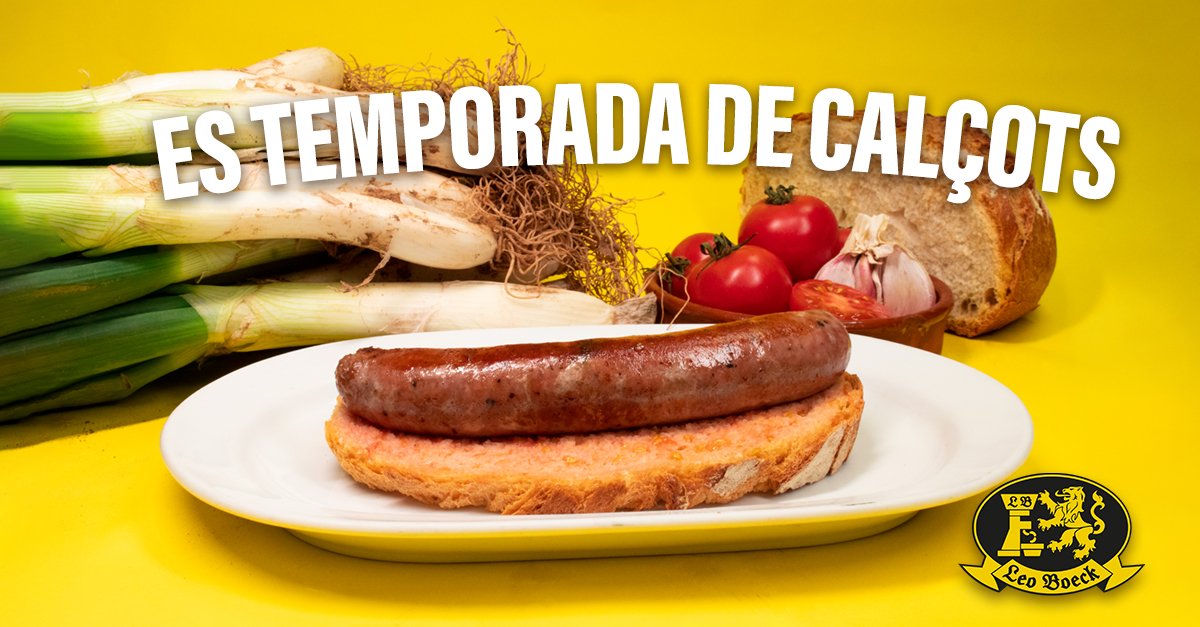 Cuando llega la temporada de Calçots, elaboramos para nuestros clientes de Hostelería, la butifarra de calçots, todo un éxito.

Además la puedes pedir en nuestra Web y te la llevamos a casa. Ya no tienes excusa para comer en casa butifarra y calçots. lnkd.in/dQVjk2e