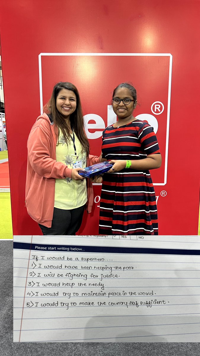 CelloStationery's tweet photo. Here's to the ones who wrote their heart out and won ours with their beautiful handwriting!
Meet the little winners of the Handwriting competition which was held at The World of Education Expo (17th-19th February).
#EducationExpo #cellowriting #winners https://t.co/xD3c0WweZw