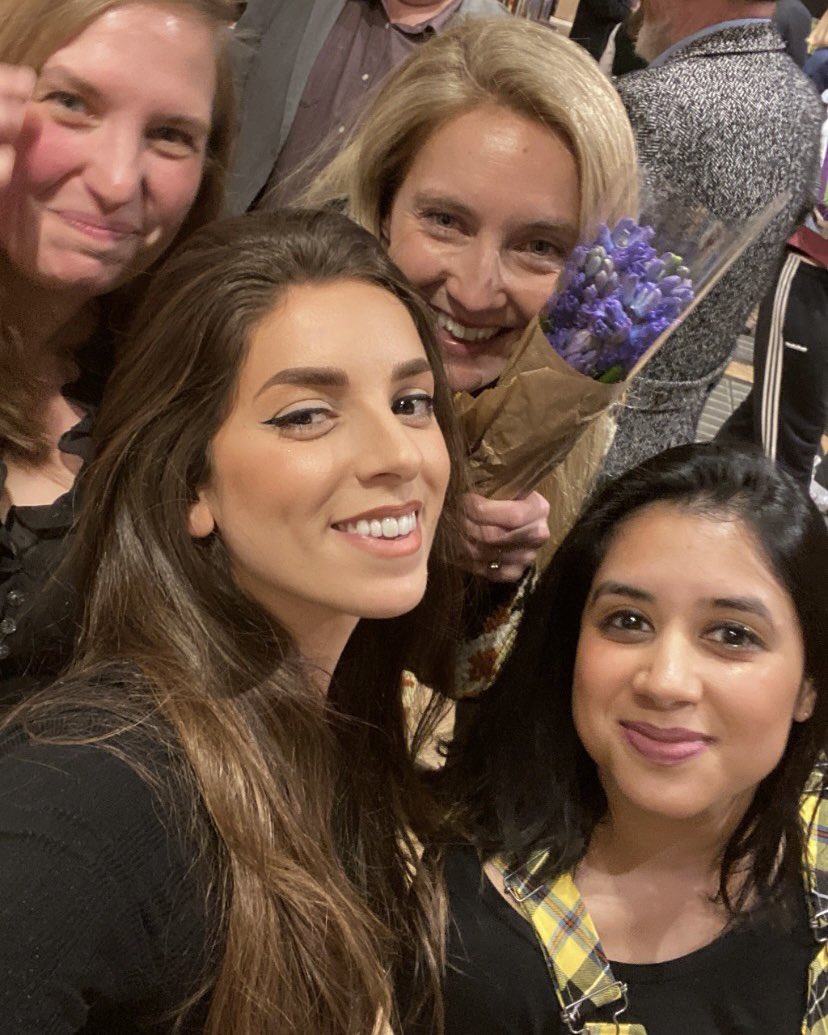 Such a great night last night celebrating <a href="/EvaRiceAuthor/">Eva Rice</a> and her beautiful new book #ThisCouldBeEverything 🐦💛 <a href="/Sabah_K/">Sabah Khan</a> @Clareaux
