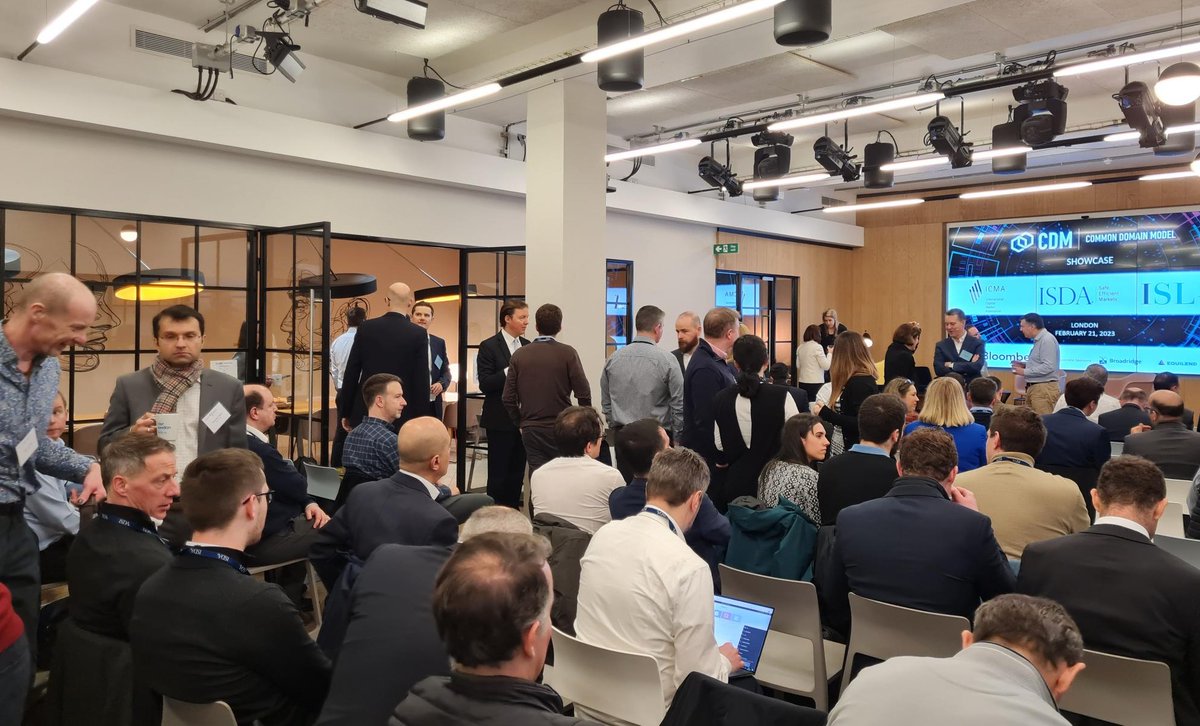 __isla's tweet image. We are delighted to see so many people in attendance for today&apos;s ISLA, @ISDA, @ICMA - International Capital Market Association CDM Showcase taking place in London at Barclays Rise today!

hubs.la/Q01CYbXL0

#ISLAEvents #CDMShowcase #securitiesfinance #securitieslending #CDM