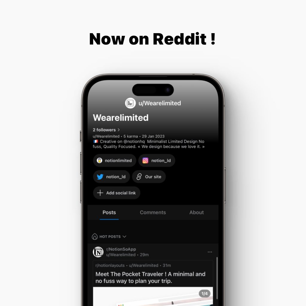 Hey ! We are on Reddit !